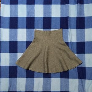 Zara Skirts - New! Zara Knit Flare Grey Skirt Small Zara Skirts - New! Zara Knit Flare Grey Skirt Small